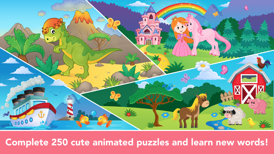 Shape Puzzle learning games for Toddler Kids free - 2.0.9 - (iOS)