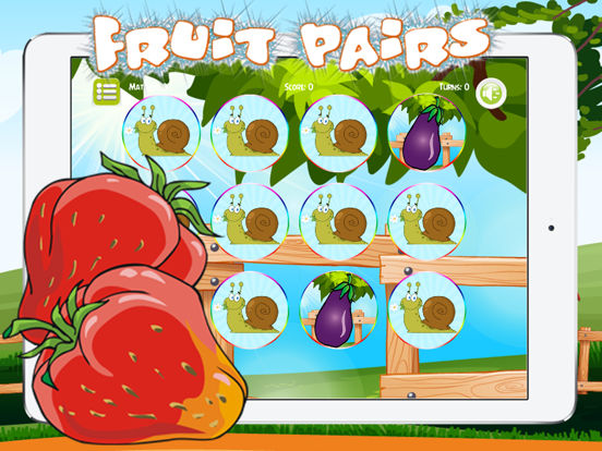 Screenshot #4 pour gratuit fruit jeux de Mémoire d' apprentissage