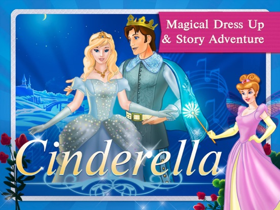 Cinderella Fairy Tale HD iPad app afbeelding 1