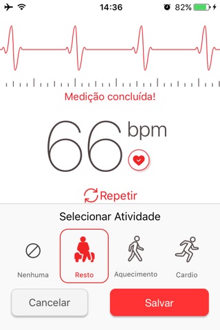 Cardiograph screenshot 2