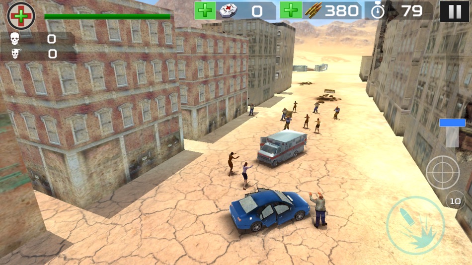 Zombie Hunter Attack On Desert Town Final Defence - 1.0 - (iOS)