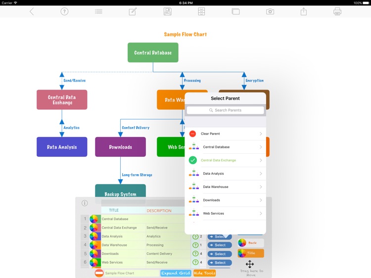 Hierarchy Flowchart Maker Pro screenshot-3