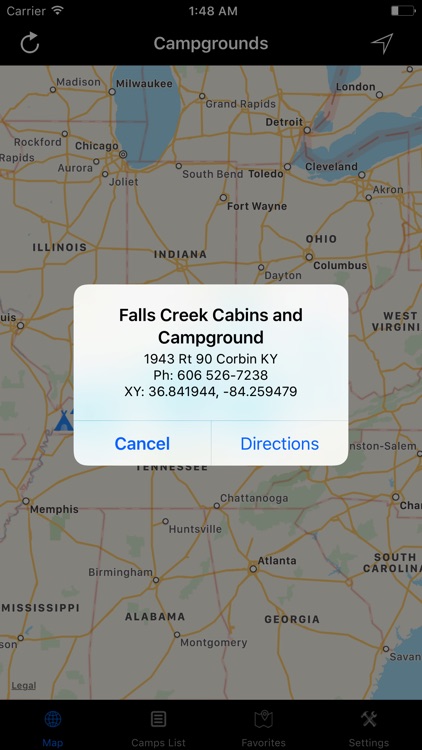 Kentucky – Campgrounds & RV Parks