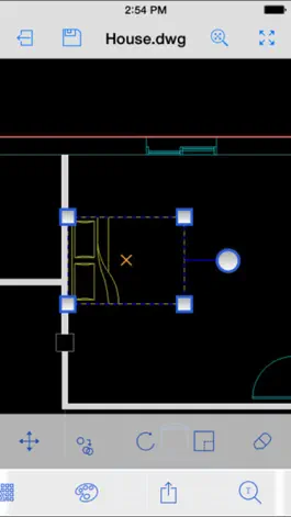 Game screenshot CAD On The Go - edit 2D/3D AutoCAD DWG/DFX files mod apk