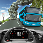 越野公共汽车模拟器-山公共汽车驾驶和停车