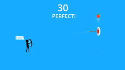 Screenshot #2 pour Don't Miss (Stickman Archery)
