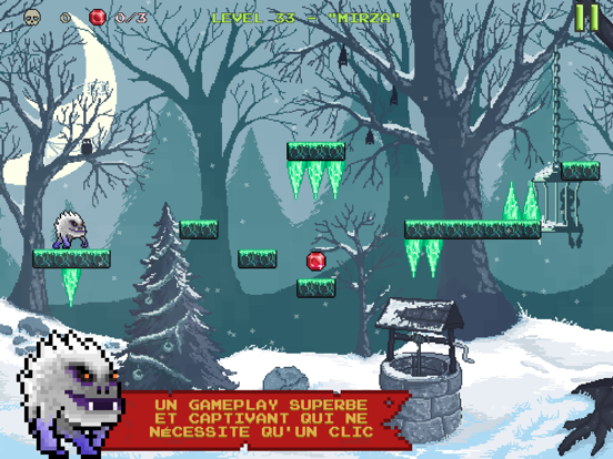 Screenshot #4 pour Monster Run. Platformer gratuit en pixel art!