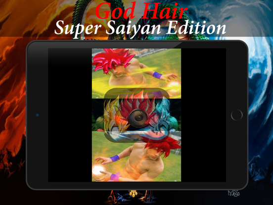 Screenshot #4 pour Photo Editor pour Dragon Ball Z: God Hair Edition