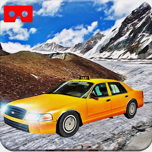 VR Mountain Taxi : Snow car Drive icon