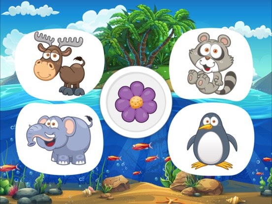 Еда животных. Игры для девочек и мальчиков, пазлы для iPad
