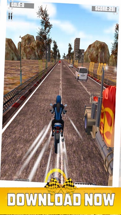 City Racing Motorcycle - Challenge Speed screenshot 2