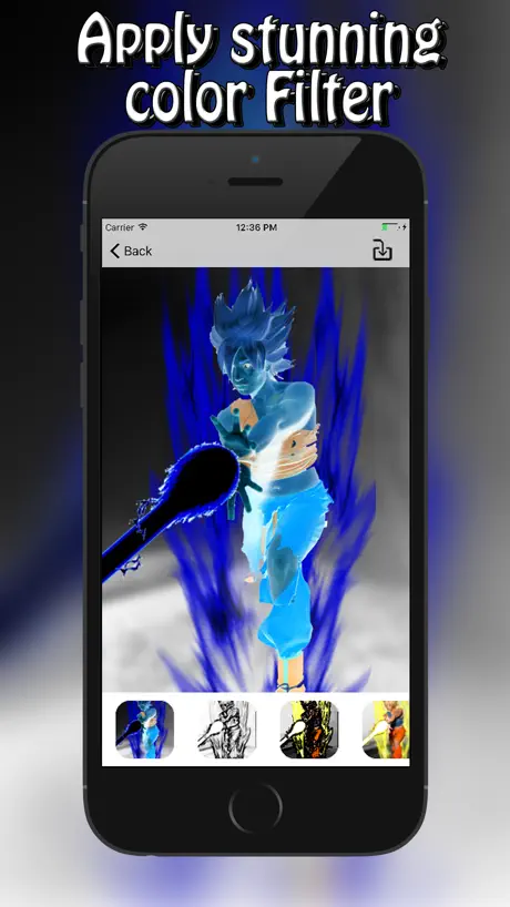 editor de fotos de bola de Dragón: edición dokkan