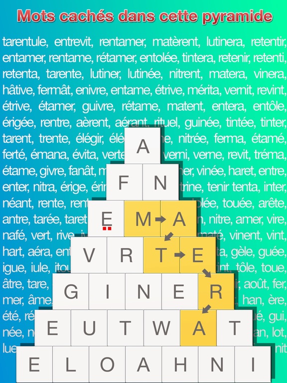 Screenshot #5 pour Quizz et jeux de mots mêlés: Wordspot pro gratuit
