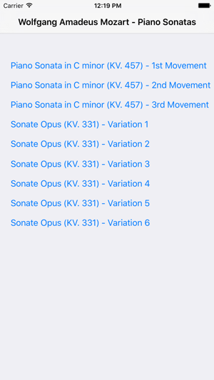 Mozart - Piano Sonatas FREE(圖3)-速報App