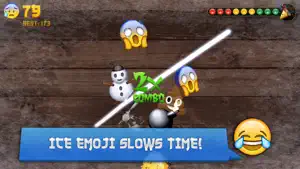 Emoji Samurai : Slice and dice emojis! screenshot #3 for iPhone