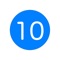 This is a "Crazy Number Game", connect the neighbouring numbers which less than 10, if sum of them is equal to 10, the last number you selected will be 10, if the number you selected is equal or more than 10, you can just connect it to  one neighbouring number which is equal to you selected