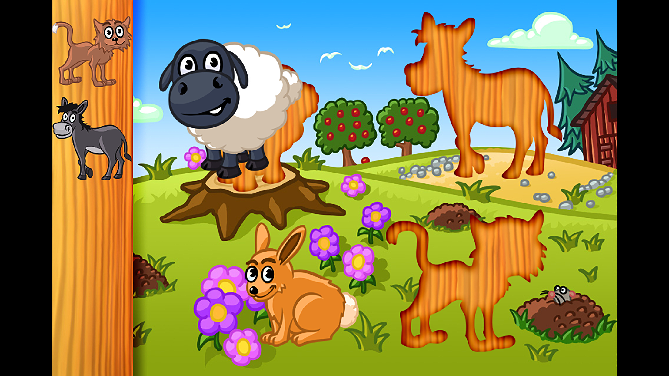 A Free Farm Preschool Puzzle For Kids And Toddlers