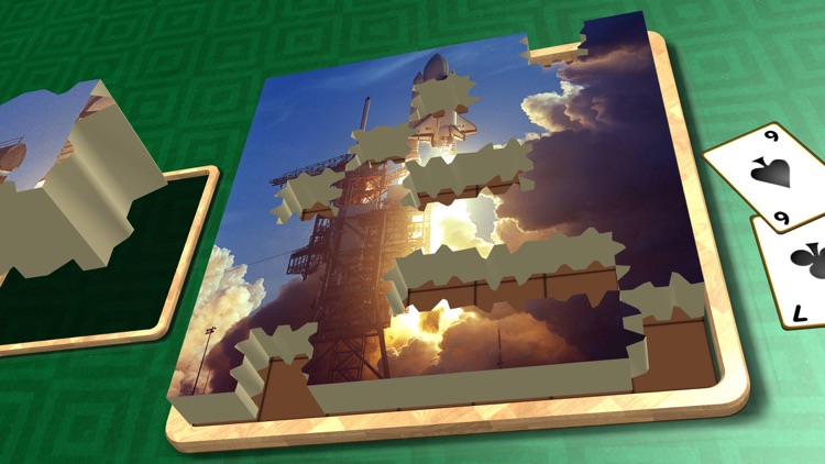 Jigsaw Solitaire Space screenshot-4