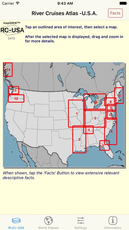 River Cruises Atlas -USA
