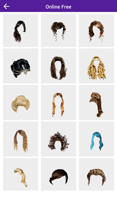 Screenshot #2 pour Woman Hair Style Photo Booth