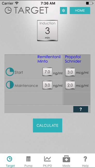 iTIVA Anesthesia Screenshot