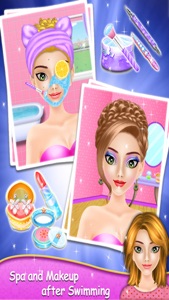 Princess Swimming Training - Girls game for kids screenshot #4 for iPhone