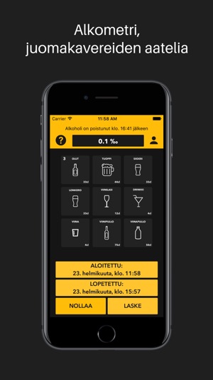 Alkometri on the App Store