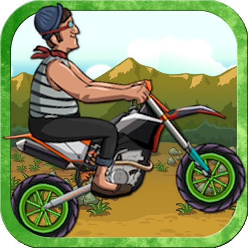 Crazy Motorcycles :Free Games Icon