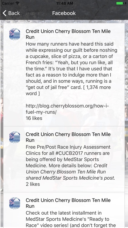 Credit Union Cherry Blossom Ten Mile Run screenshot-3