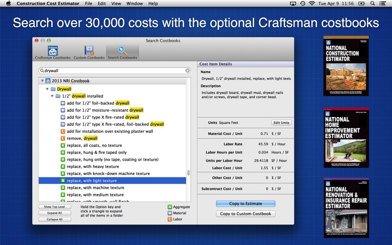 How to cancel & delete construction cost estimator 2