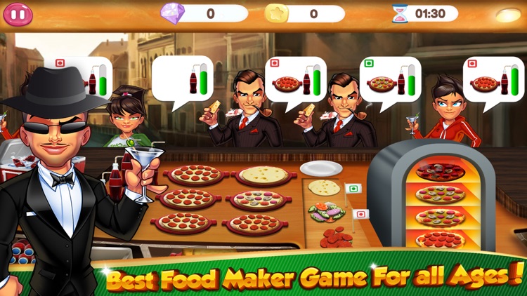 Cooking Games Pizza Fast Food Maker & Kitchen Chef screenshot-3