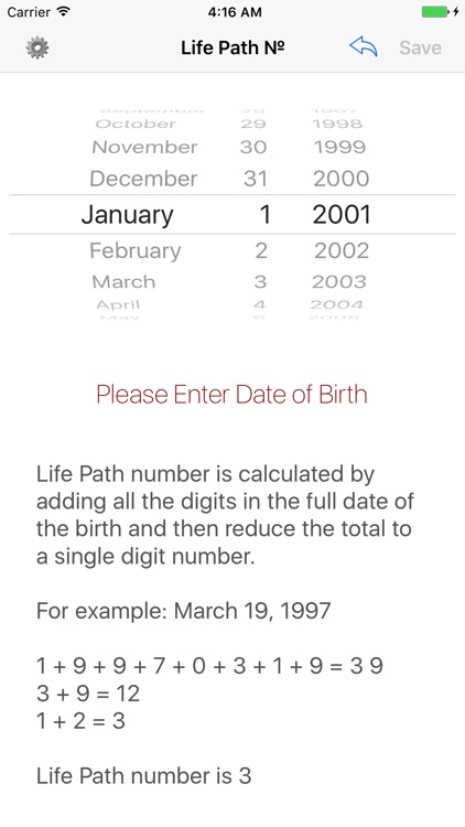 Life Path № - Life Path Number Calculator by Hsiao-Hsien Chien