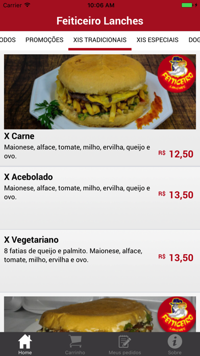 How to cancel & delete Feiticeiro Lanches from iphone & ipad 2