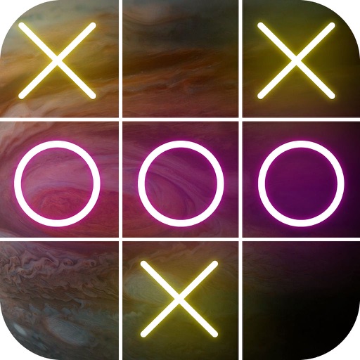 Tic Tac Toe Universe Game Icon