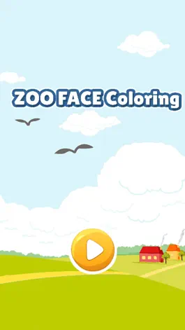 Game screenshot Zoo animal face coloring book for kids games mod apk