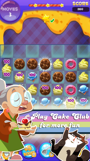 ‎Cake Crush - Match 3 Game Screenshot