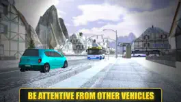 Game screenshot Hill Coach Driving Snow Bus Drive Sim 3D apk
