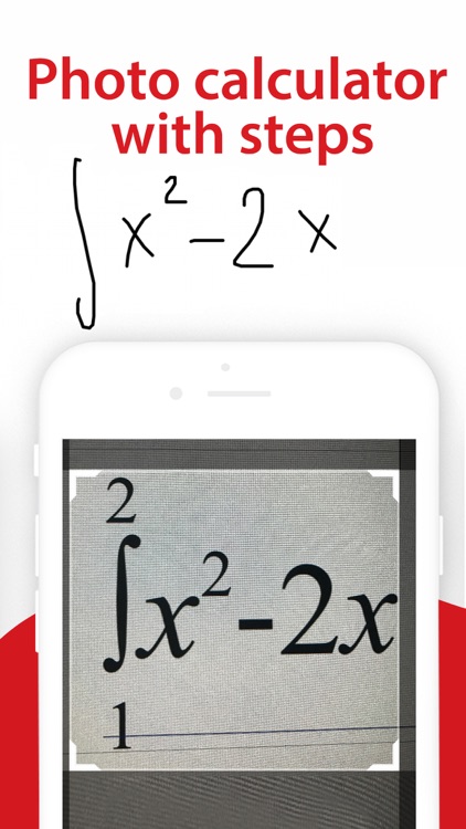 Socratic algebra: photo solver of math problems
