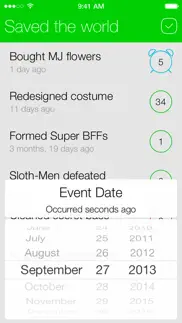 recur! the reverse to-do list iphone screenshot 2