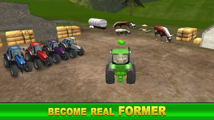 Farm Tractor Simulator : Village Life Farmer screenshot-3