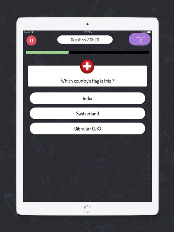 Screenshot #5 pour World Quiz - Geography game
