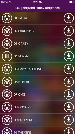 Game screenshot Laughing & Funny Ringtones - Entertainment Sounds apk