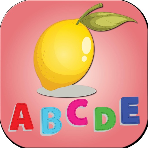 Fruit ABC Dotted Kids Writing Kid Toddlers icon