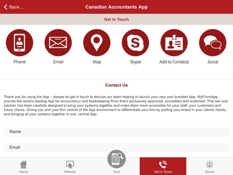 Canadian Accountants App screenshot 3