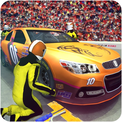 Pitstop Car Mechanic Simulator – Stock Car Racing Icon