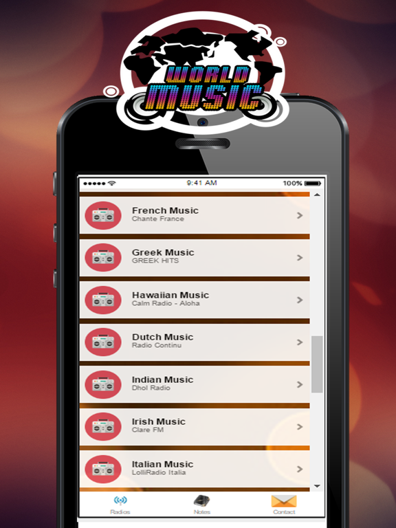 Screenshot #5 pour A+ World Radios In All Languages - World Radios