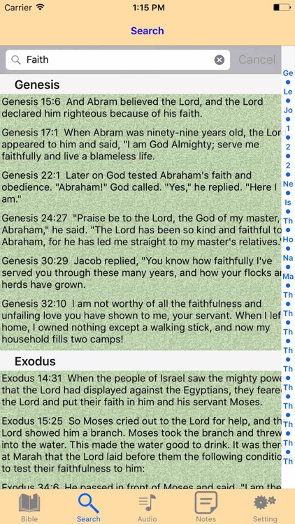 New Living Translation NLT Audio Bible offline screenshot-4