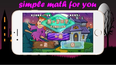 Witch math games - 魔法使い 子供の教育 教育ののおすすめ画像1