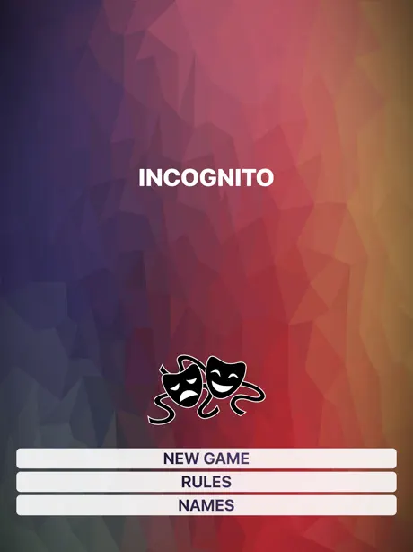 Incognito Charades