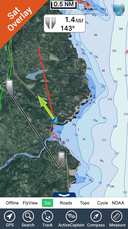 Cape Breton Highlands NP HD GPS charts Navigator